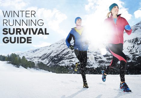 Runners in the Winter